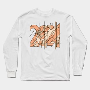 Abstract New Year 2024 Long Sleeve T-Shirt